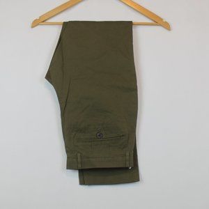 Find. Mens 34x34 Army Green Brown Slacks Pants